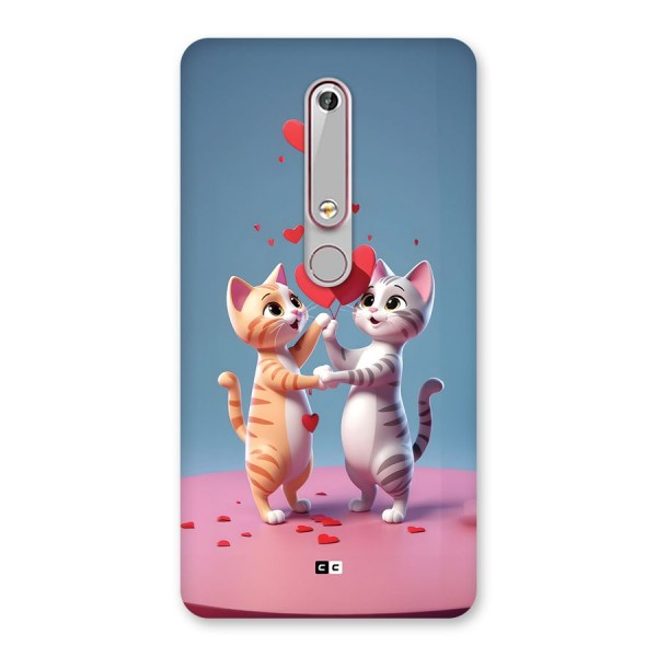 Exchanging Hearts Back Case for Nokia 6.1
