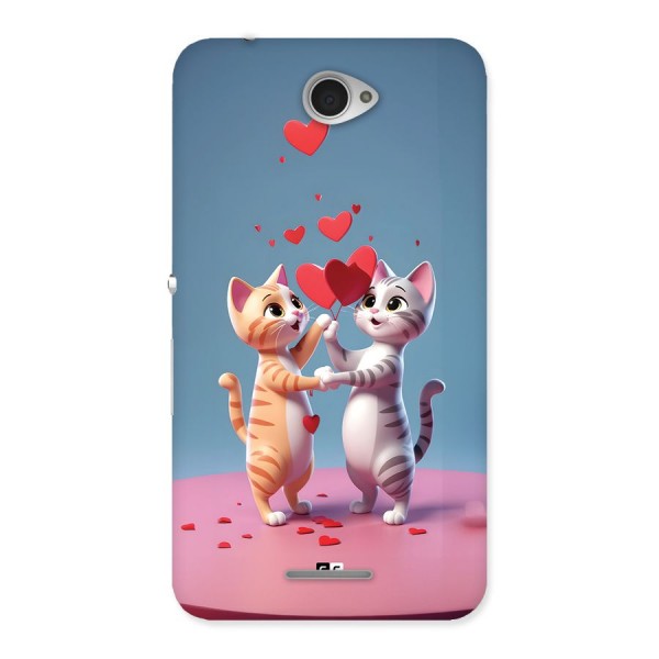Exchanging Hearts Back Case for Xperia E4