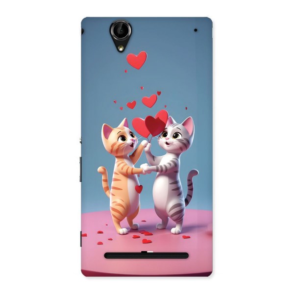Exchanging Hearts Back Case for Xperia T2