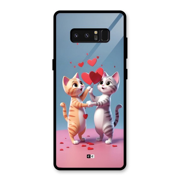 Exchanging Hearts Glass Back Case for Galaxy Note 8