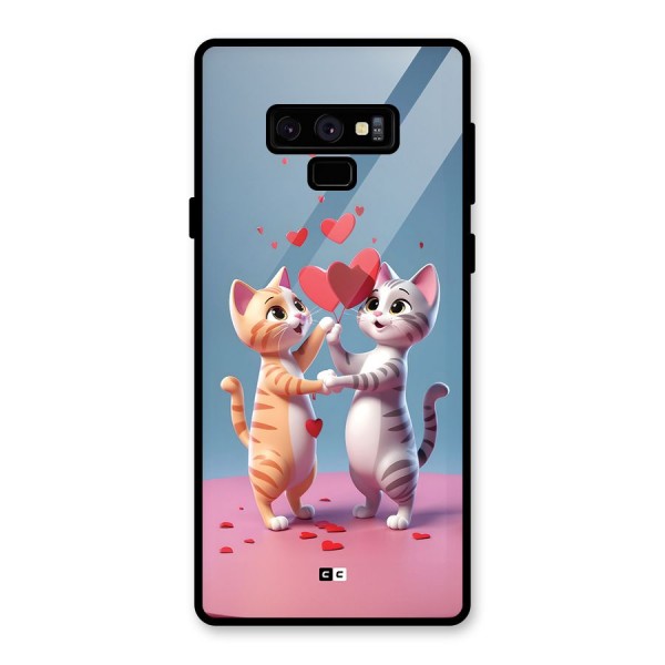 Exchanging Hearts Glass Back Case for Galaxy Note 9