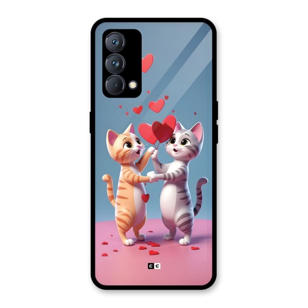 Exchanging Hearts Glass Back Case for Realme GT Master Edition