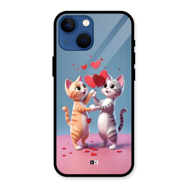 Exchanging Hearts Glass Back Case for iPhone 13 Mini
