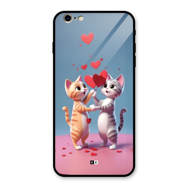 Exchanging Hearts Glass Back Case for iPhone 6 Plus 6S Plus
