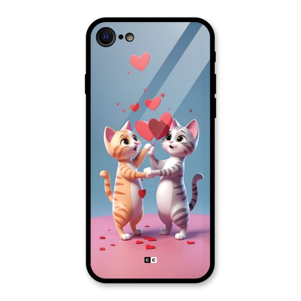 Exchanging Hearts Glass Back Case for iPhone 7