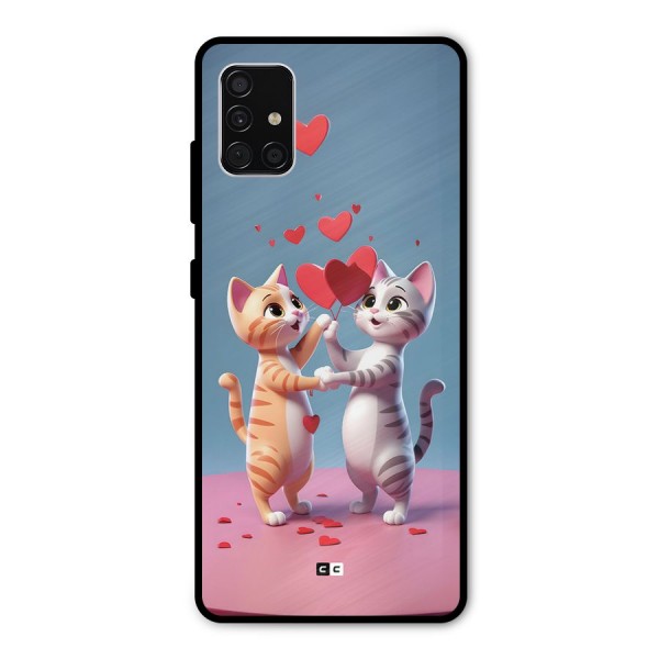 Exchanging Hearts Metal Back Case for Galaxy A51