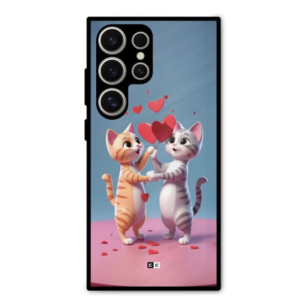 Exchanging Hearts Metal Back Case for Galaxy S24 Ultra
