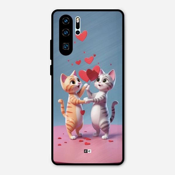 Exchanging Hearts Metal Back Case for Huawei P30 Pro