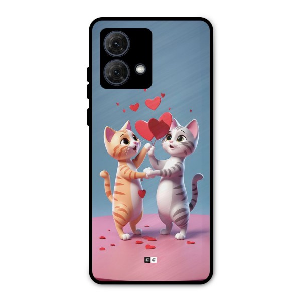 Exchanging Hearts Metal Back Case for Moto G84