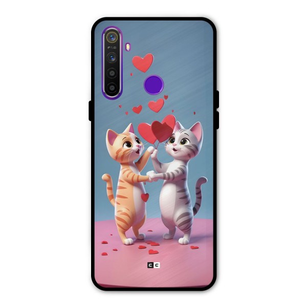 Exchanging Hearts Metal Back Case for Realme 5
