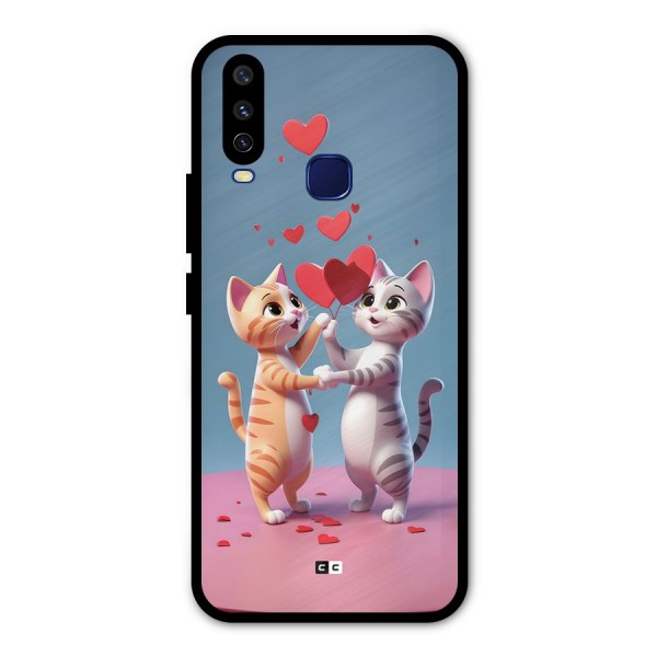 Exchanging Hearts Metal Back Case for Vivo V17