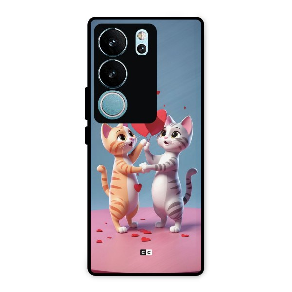 Exchanging Hearts Metal Back Case for Vivo V29