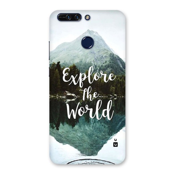 Explore The World Back Case for Honor 8 Pro