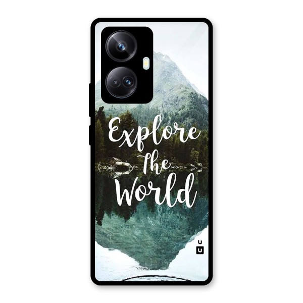 Explore The World Glass Back Case for Realme 10 Pro Plus