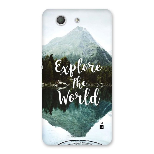 Explore The World Back Case for Xperia Z3 Compact