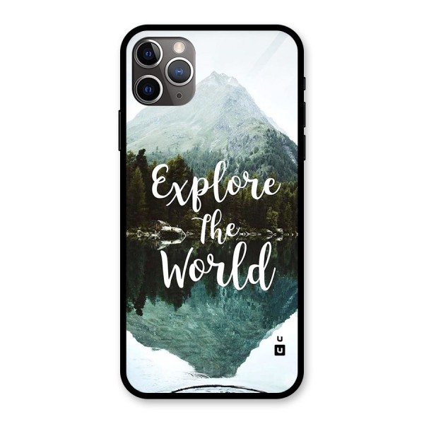 Explore The World Glass Back Case for iPhone 11 Pro Max