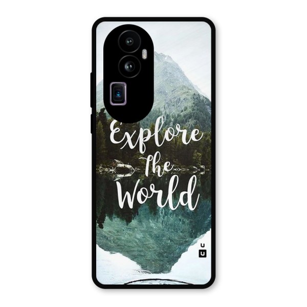 Explore The World Metal Back Case for Oppo Reno10 Pro Plus