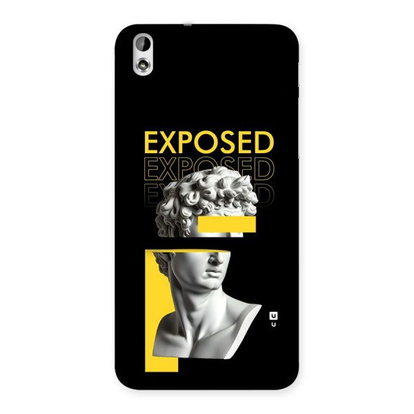 Exposed Sculpture Back Case for Desire 816