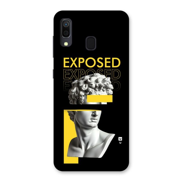 Exposed Sculpture Back Case for Galaxy A20