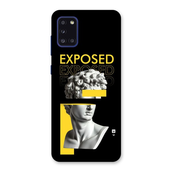 Exposed Sculpture Back Case for Galaxy A31