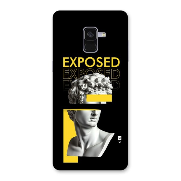 Exposed Sculpture Back Case for Galaxy A8 Plus