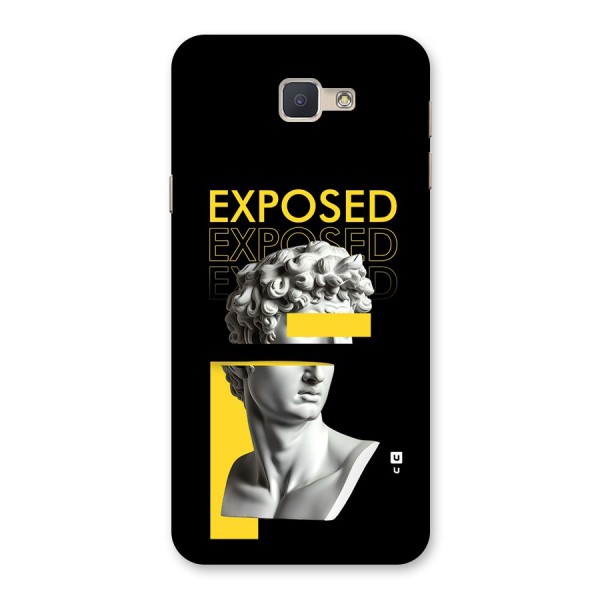 Exposed Sculpture Back Case for Galaxy J5 Prime