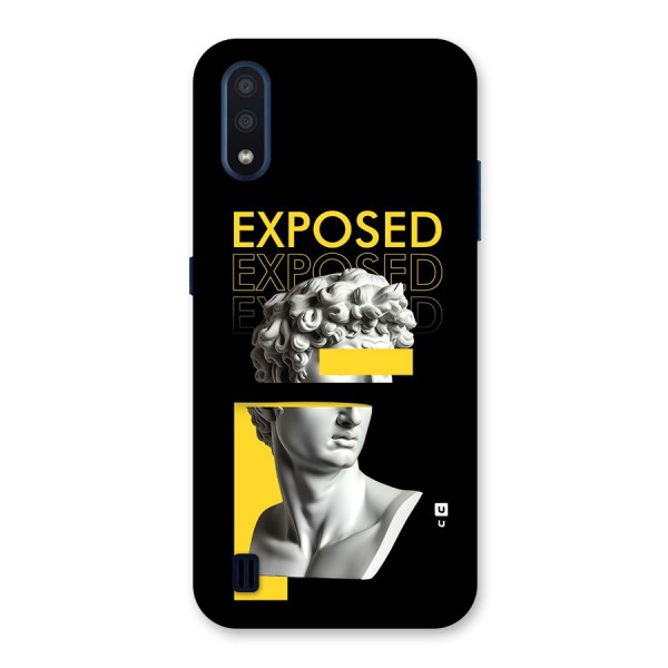 Exposed Sculpture Back Case for Galaxy M01