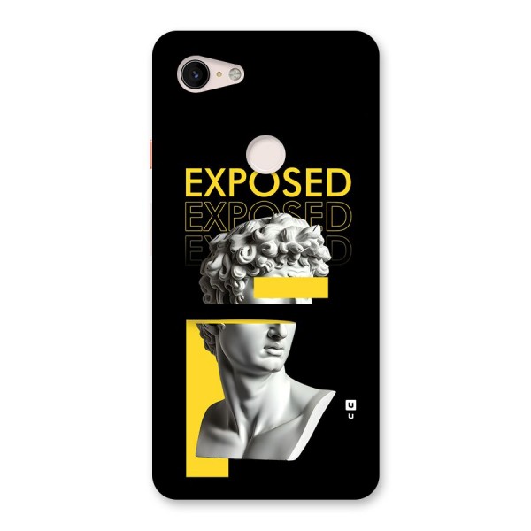 Exposed Sculpture Back Case for Google Pixel 3 XL