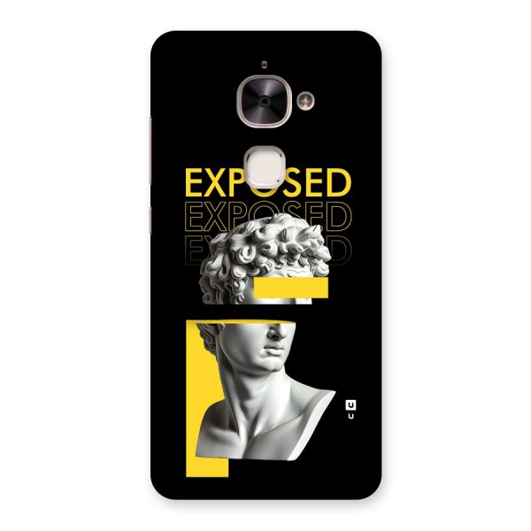 Exposed Sculpture Back Case for Le 2