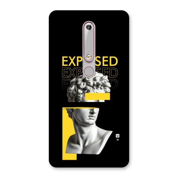 Exposed Sculpture Back Case for Nokia 6.1
