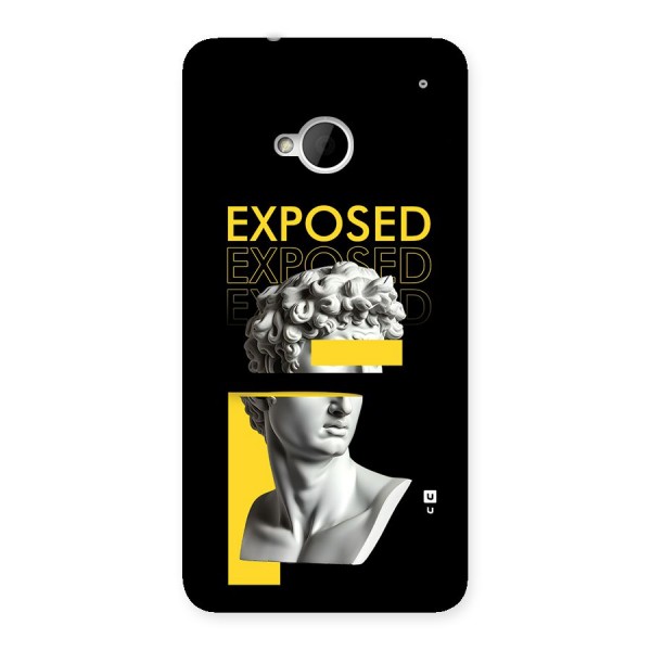 Exposed Sculpture Back Case for One M7 (Single Sim)