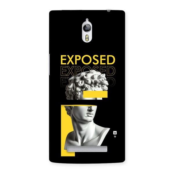 Exposed Sculpture Back Case for Oppo Find 7