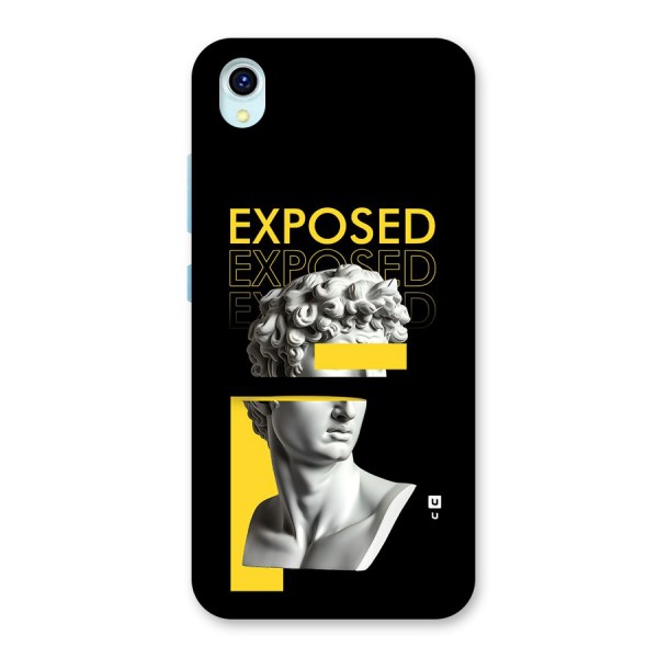 Exposed Sculpture Back Case for Vivo Y1s