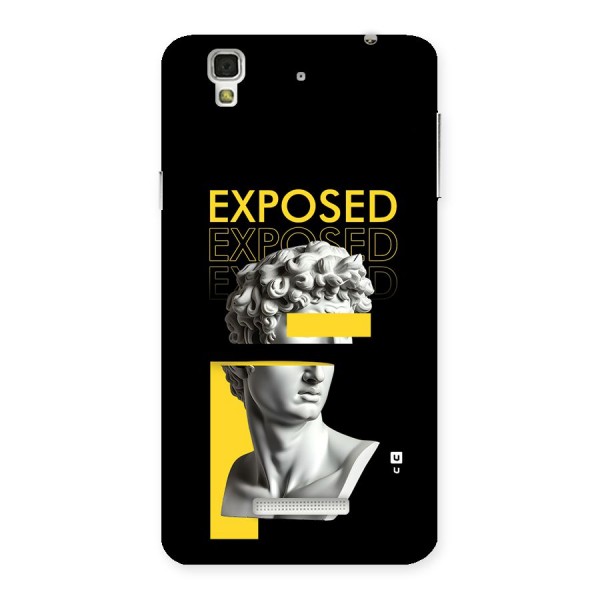 Exposed Sculpture Back Case for YU Yureka Plus