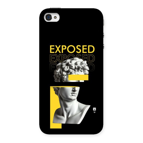 Exposed Sculpture Back Case for iPhone 4 4s