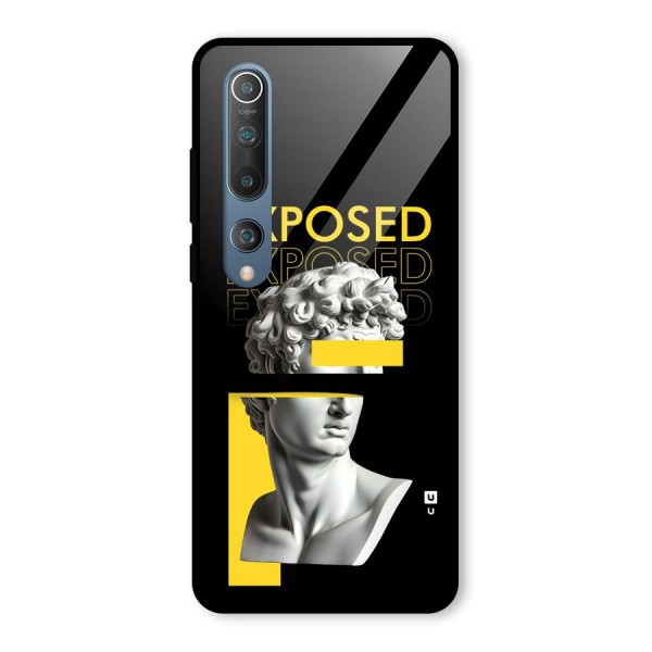Exposed Sculpture Glass Back Case for Mi 10
