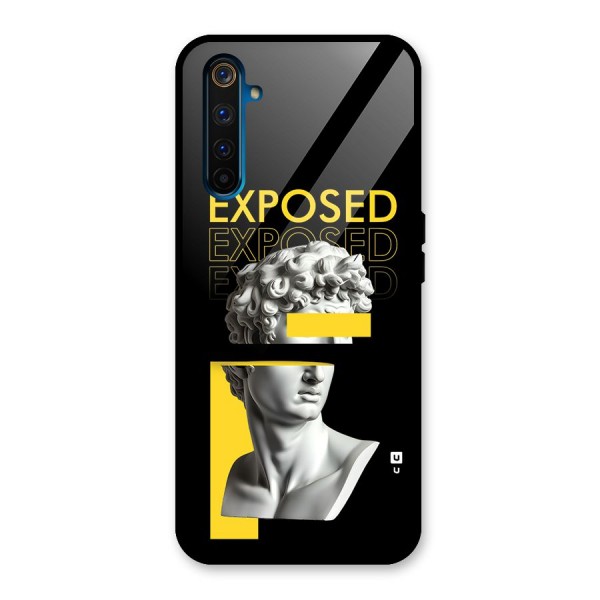 Exposed Sculpture Glass Back Case for Realme 6 Pro