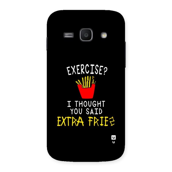 Extra Fries Back Case for Galaxy Ace3