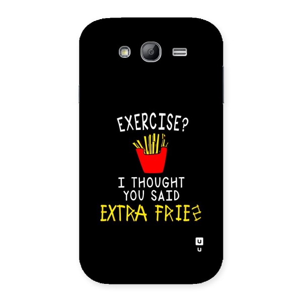 Extra Fries Back Case for Galaxy Grand Neo