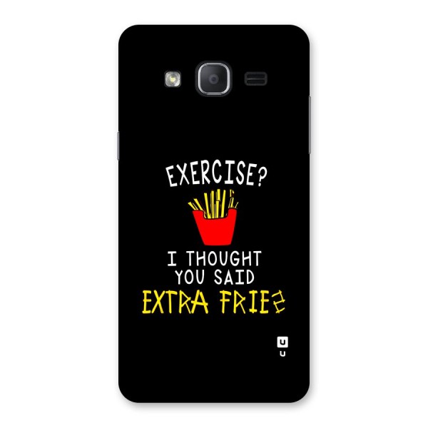 Extra Fries Back Case for Galaxy On7 2015