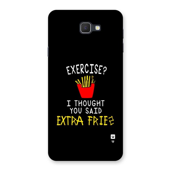 Extra Fries Back Case for Galaxy On7 2016