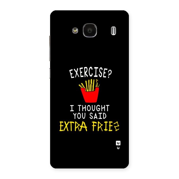 Extra Fries Back Case for Redmi 2s