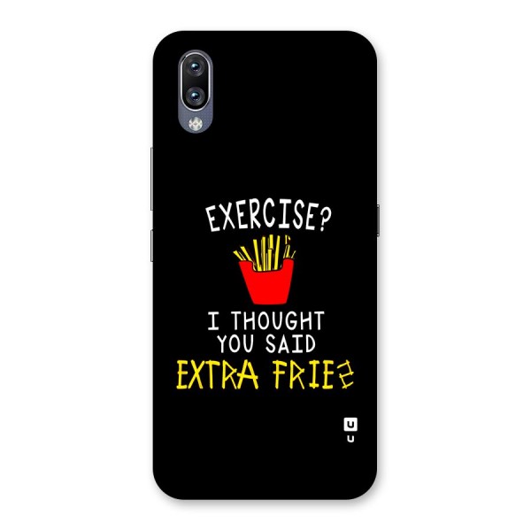 Extra Fries Back Case for Vivo NEX