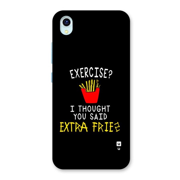 Extra Fries Back Case for Vivo Y1s