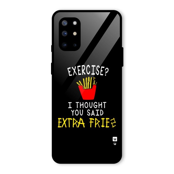 Extra Fries Glass Back Case for OnePlus 8T