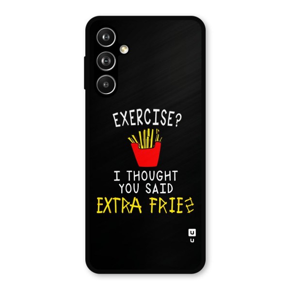 Extra Fries Metal Back Case for Galaxy F54
