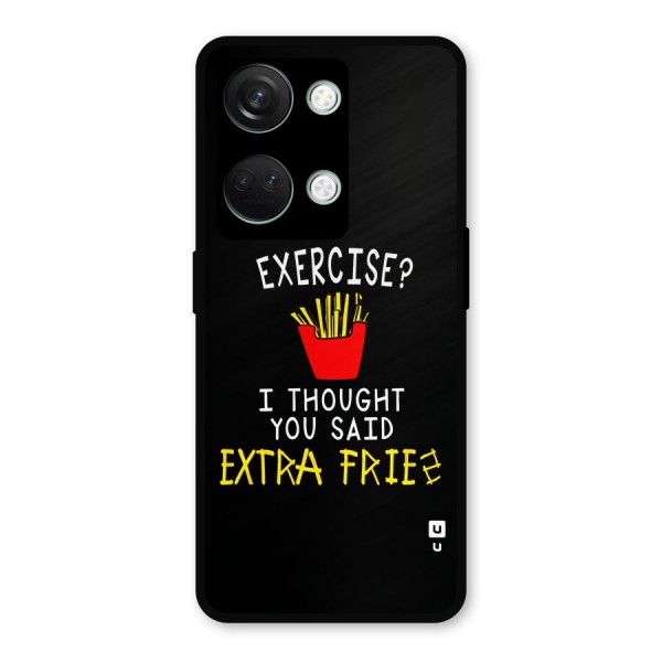 Extra Fries Metal Back Case for OnePlus Nord 3