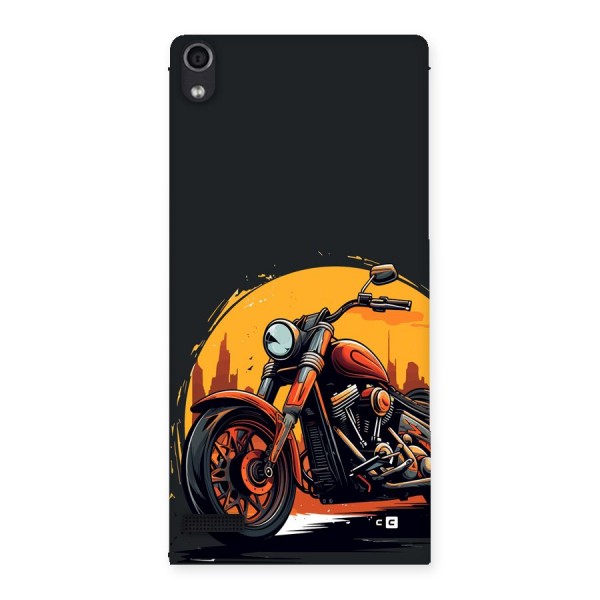 Extreme Cruiser Bike Back Case for Ascend P6