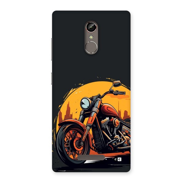 Extreme Cruiser Bike Back Case for Gionee S6s