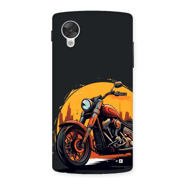Extreme Cruiser Bike Back Case for Google Nexus 5
